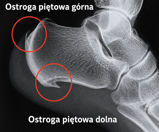 OSTROGA PIĘTOWA – przyczyny, objawy i metody leczenia